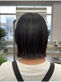 切りっぱなしボブ