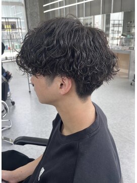 デュー 栄(DEW) 【DEW】波巻きツイストスパイラルパーマ/波巻き/マッシュ