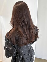 シテン(SITEN)&nbsp;デザインカラー/韓国/チョコレートブラウン