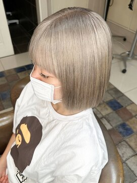 ヘアークリアー 川口鳩ケ谷 ホワイトミルクティー