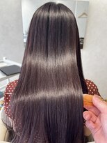 ジーナ 福岡天神(Zina)&nbsp;《艶髪》ラベンダーカラー×美髪縮毛矯正