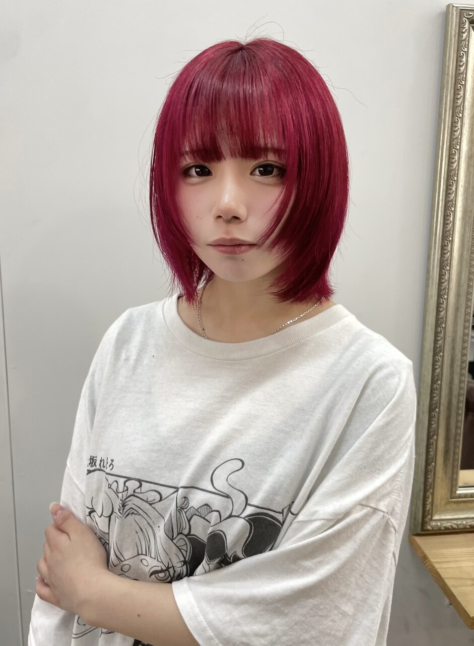 2025年-2026年冬】赤髪の髪型・ヘアアレンジ｜人気順｜ホットペッパー