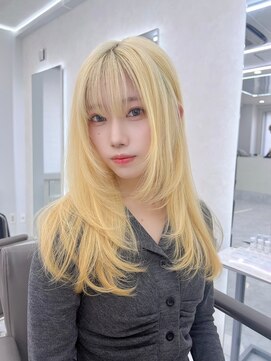 アイセ(I.se Eir TOKYO) ブロンドカラー/ハイトーン/レイヤーカット/西葛西/葛西