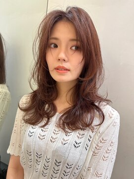 バイオレットジェム(Violet`jem) こなれミディくびれレイヤーゆるウェーブAS2