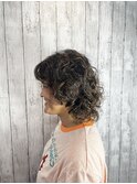 【カーリーヘア】【くるくるパーマ】【ハードパーマ】