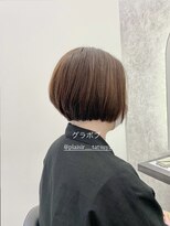 プレジールバイラファブリック(PLAISIR by LA FABRIQUE)&nbsp;PLAISIR/佐々木　乾かして収まるグラボブ　ショートボブ　草加