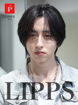 リップス 天神(LIPPS) ミディアムセンターパート