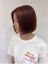 セルカ 高田馬場(CERCA)&nbsp;ナチュラルボブ/切りっぱなしボブ/髪質改善/ピンクブラウン