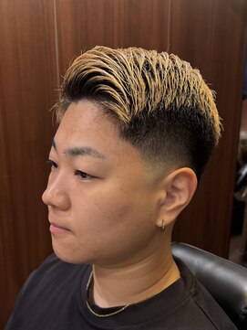 ヒロギンザ 池袋 サンシャイン通り店(HIRO GINZA) ブロンド×スキンフェード