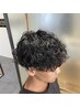 【人気NO.1】カット＋パーマ（ツイスパ/スパイラル/波巻き）眉カット￥12100