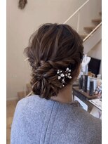 ムエール(mouair)&nbsp;ゆるふわシニヨン