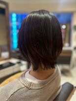 ヘアリゾート粋 ティガ 池袋店(tiga)&nbsp;透明感ダークブラウン/ミディアムレイヤー