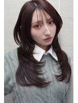 アンジェリカ JR和歌山駅前店(ANGELICA)&nbsp;ハッシュカット×韓国レイヤーカット×ラベンダーブラウン和歌山