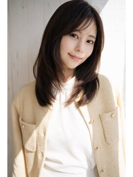 ユニ バイ ミリィ 四日市(uni by mily) 髪質改善ケラチントリートメント×顔周りレイヤーカット