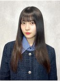 髪質改善トリートメント 前髪カット 顔周り