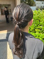 カインド 南青山(hair&make up KIND) おろしポニー