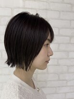 ビスカーム 浦和店(Vis calm)&nbsp;お肌を綺麗に魅せる＊品のある艶髪ダークグレージュボブ