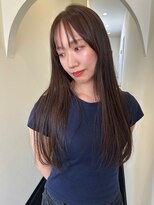 ウシワカマル ミライ(USHIWAKAMARU MIRAI)&nbsp;透明感オリーブグレージュ×ロングレイヤー