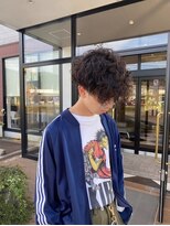 アース 郡山コスモス通り店(HAIR&MAKE EARTH)&nbsp;メンズツイストスパイラルパーマ
