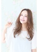 無造作ウェーブヘア