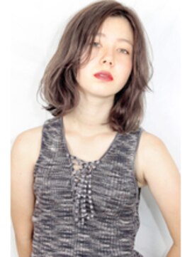 ヘアサロンガリカアオヤマ(hair salon Gallica aoyama) ☆プラチナグレージュ & 毛束感☆無造作 メルトカラーmedium ☆