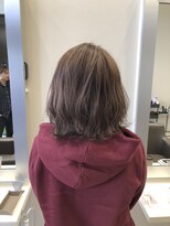 10711 となりの美容室&nbsp;くすみベージュカラー