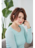 アップバングボブスタイル☆