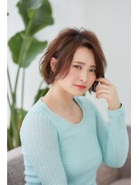 アップバングボブスタイル☆