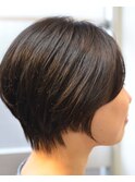 前下がりショートボブ