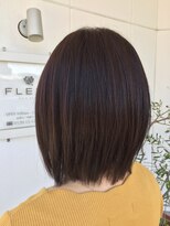美容室フルール&nbsp;ふんわり☆艶ボブ　焼津/髪質改善/縮毛矯正/美髪