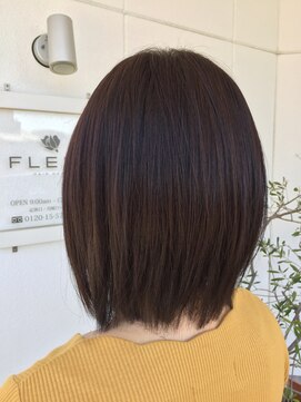 美容室フルール ふんわり☆艶ボブ 焼津/髪質改善/縮毛矯正/美髪