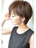 大人気!大人耳かけショートボブ【前潟】