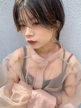 キューズ クラブ(cuz KLUB) 【cuzKLUB】ショートウルフ×インナーカラー【池袋】