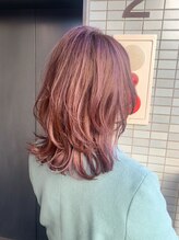 ヘアデザイン トリップ(HAIR DESIGN TRIP)&nbsp;ピンクパープル！