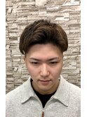 ツーブロック+メッシュブリーチ