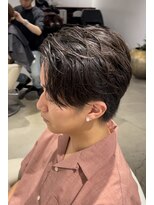 サルファ ヘアデザイン 名古屋 丸の内(S.ALPHA HAIR DESIGN)&nbsp;男もナチュブロセンターパート