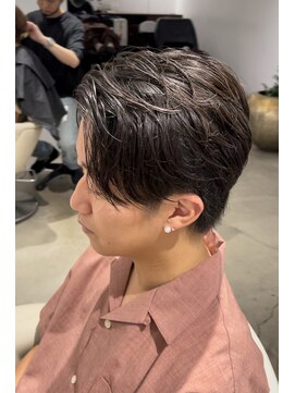 サルファ ヘアデザイン 名古屋 丸の内(S.ALPHA HAIR DESIGN) 男もナチュブロセンターパート