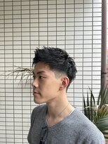 スウェル 船橋店(Swell)&nbsp;ハイライト/マッシュパーマ/ウルフ/アッシュブラック2