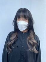 カリーナコークス 原宿 渋谷(Carina COKETH) ベージュ/インナーカラー/ダブルカラー/レイヤーカット