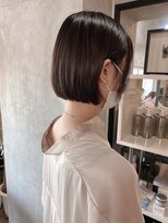 ヴォロ 佐賀(VoLo)&nbsp;切りっぱなしボブ/美髪/ピンクブラウン[佐賀駅]