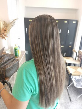 トリプルダブル 天理店(Triple double) バレイヤージュスタイル