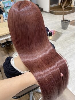 ポノ(po_no)の写真/【黒崎】一人一人の髪質に合わせた縮毛矯正が人気！髪の状態に合わせて薬剤を選定するのでお悩み解決にも◎