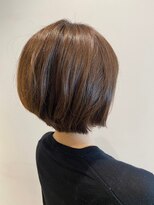 ニシオギ ヴォイス 西荻窪店(nishiogi voice)&nbsp;大人ショートボブ×ハイライトカラー 髪質改善 白髪ぼかし