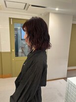 エミィ(emme)&nbsp;【emme×笹川 】大人可愛い ふわっとひし形レイヤー  前髪あり