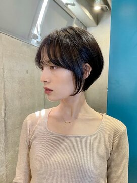 アンドレイ 表参道(andrey) 魅力倍増カール/セミディ/シアーカラー/姫カット/ダークアッシュ