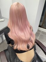 ペレ 栄店(PELE) デザインカラー/レイヤーカット/ウェットヘア/オリーブベージュ