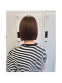 切りっぱなしボブ