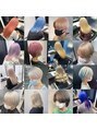 オーバーヘアー 長岡京店(over hair) 色んなデザインカラーしてます!
