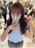 じゅわっとpink color
