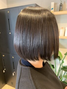 ホーム(HOME) 【HOME 下北沢】素髪ボブ×艶感ストレート